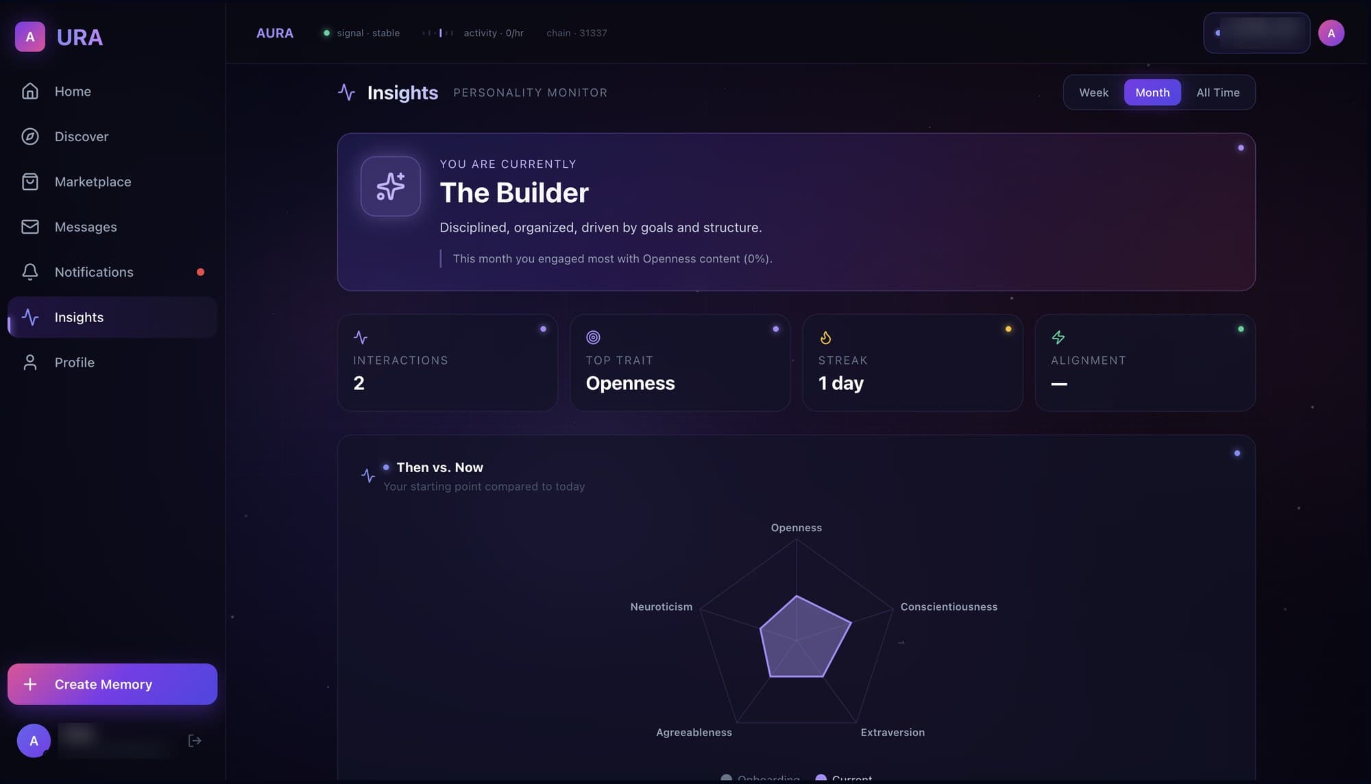 AURA screenshot